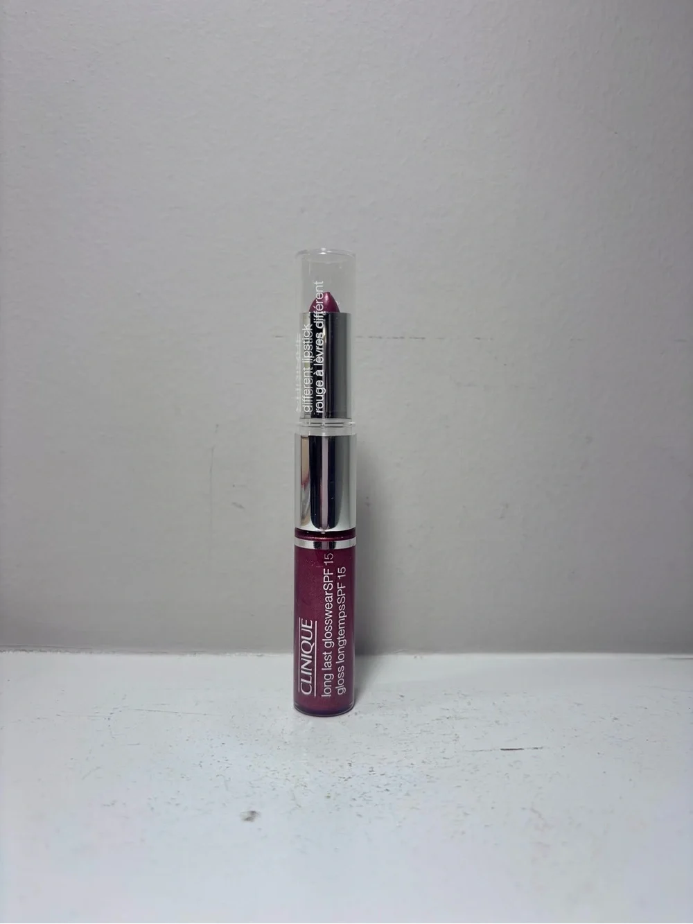 Clinique Duo 13 Fireberry Gloss 33 Raspberry Glacé Lipstick